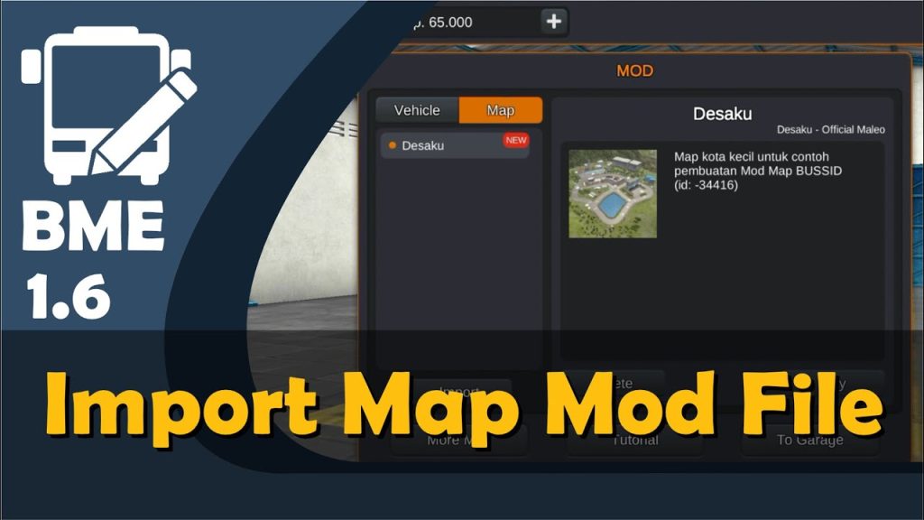 Langkah Instalasi Mod Map Bussid