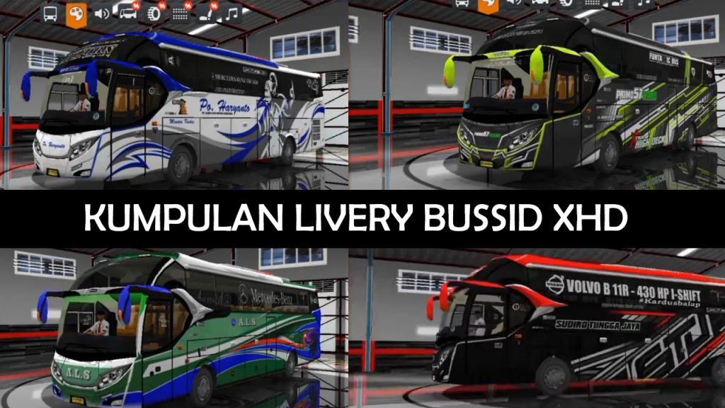 koleksi livery bussid terpopuler