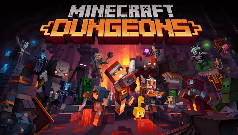 Minecraft Dungeons - game pc anak offline