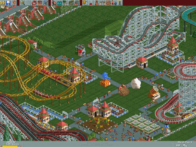 RollerCoaster Tycoon® Deluxe game pc nostalgia