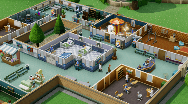 Two Point Hospital - game pc bertema rumah sakit