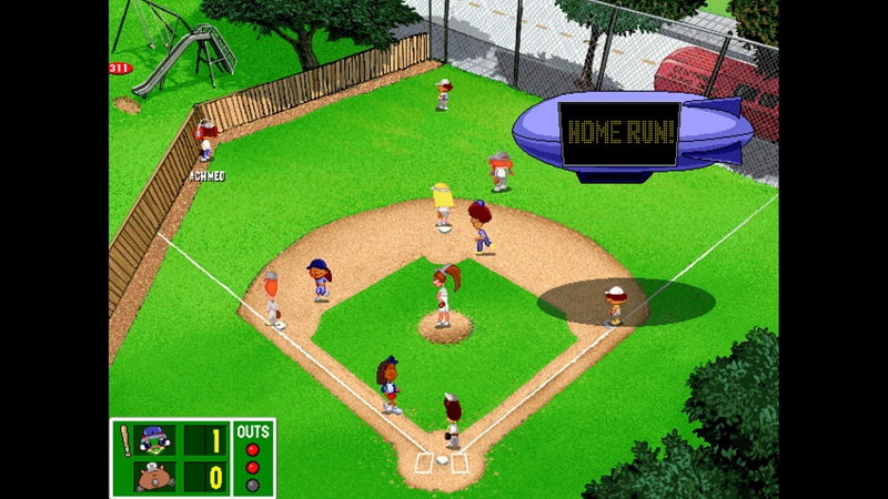 Backyard Baseball '97 - game retro pc