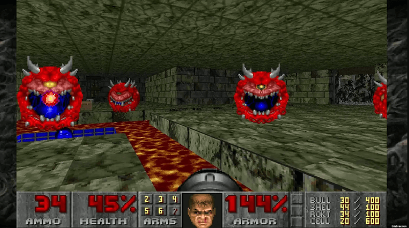 Doom 1993 game pc jadul 90an