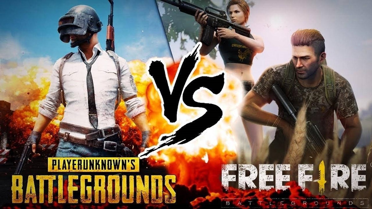 Perbedaan PUBG dan Free Fire