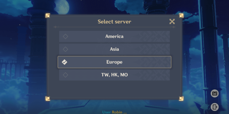 Perbedaan Server di Genshin Impact 1