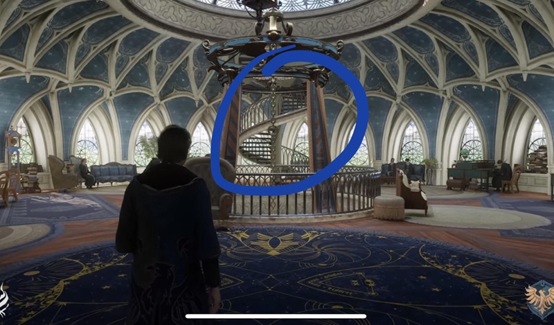 Balkon Ravenclaw Tower