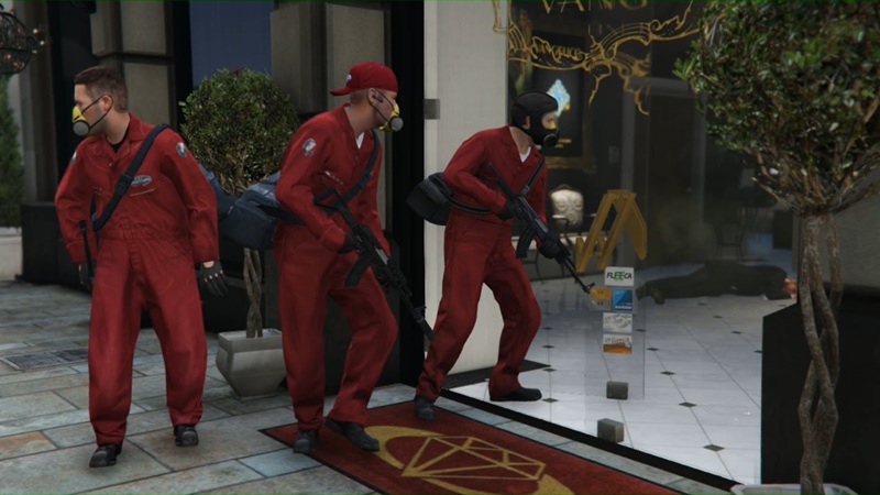 Heist di Story Mode