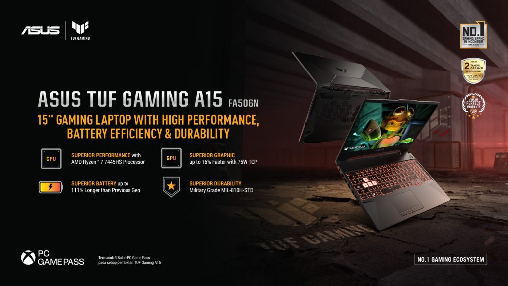 keunggulan ASUS TUF Gaming A15