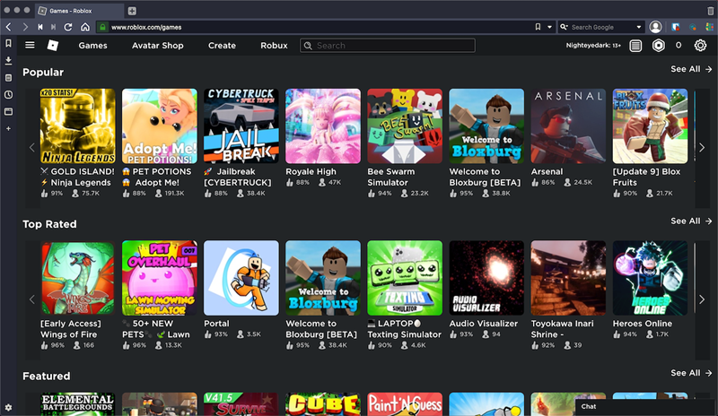 cara roblox mode gelap 1