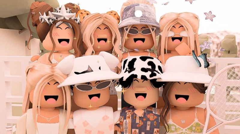 nama Roblox aesthetic girl 3