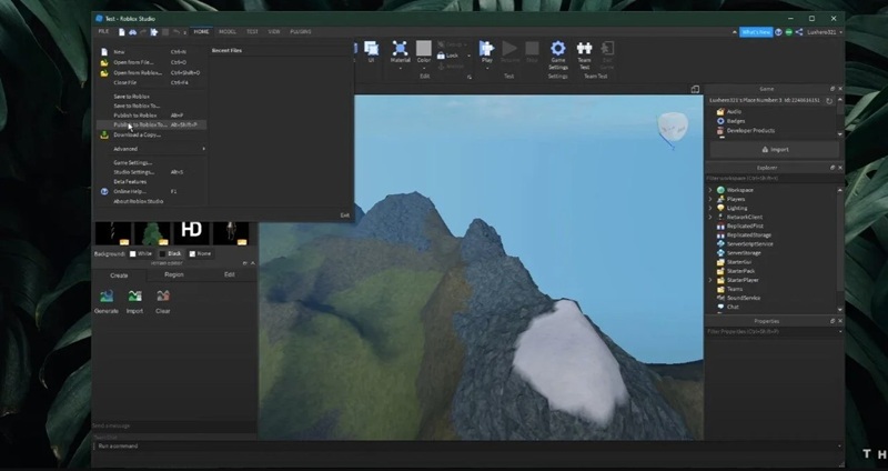 Tutorial Cara Publish Game Roblox