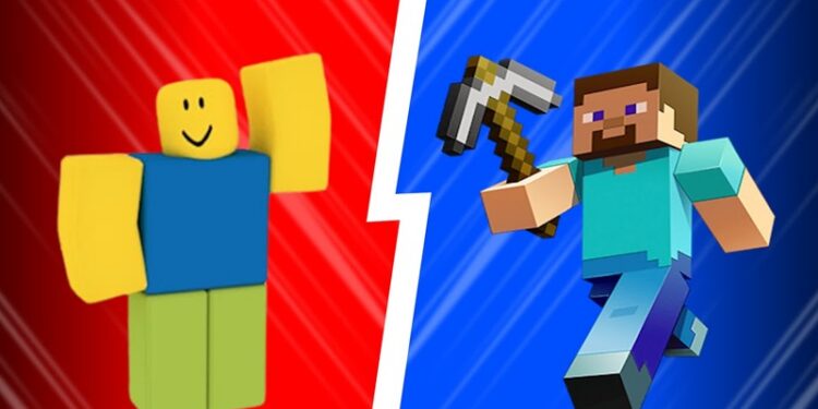 perbedaan Minecraft dan Roblox 2