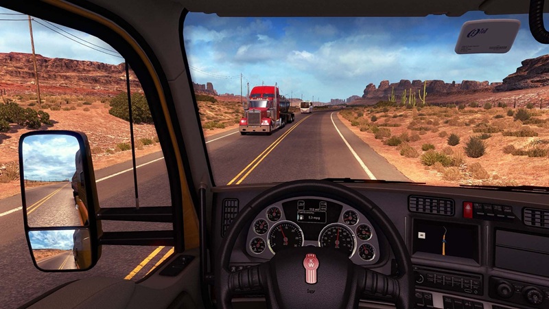 perbedaan American dan Euro Truck Simulator 5