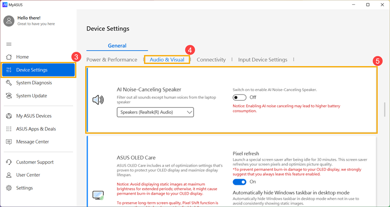 Cara Setting Audio di ASUS ROG 3