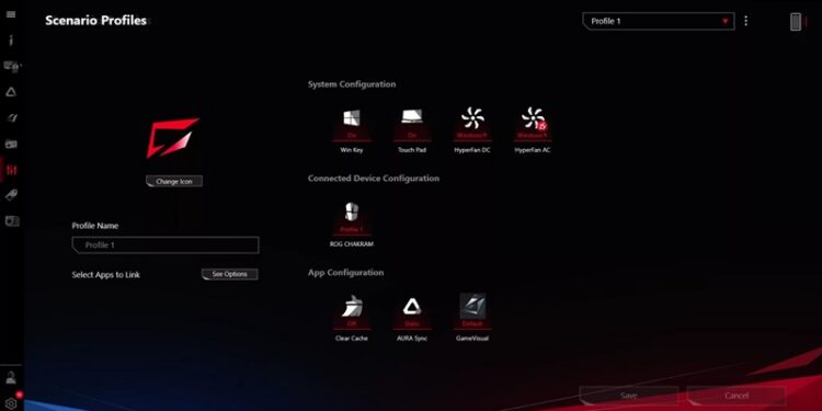 cara aktifkan game mode di ASUS ROG 3