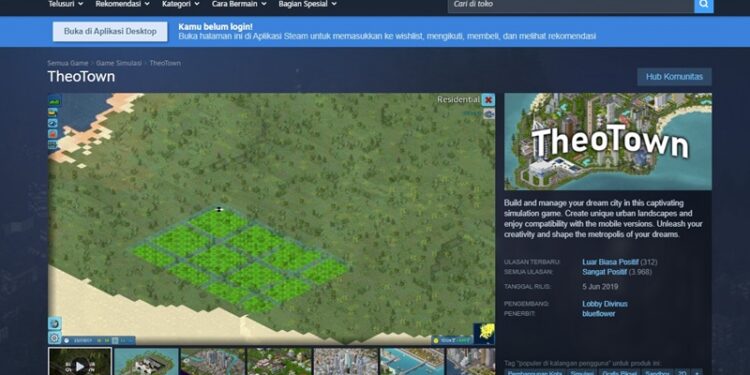 Cara Download TheoTown di Laptop 1