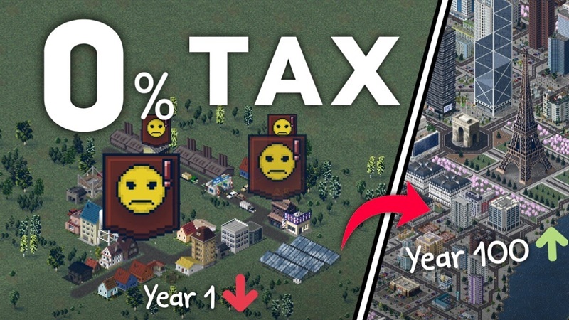 Cara Menaikkan Pajak di TheoTown 1