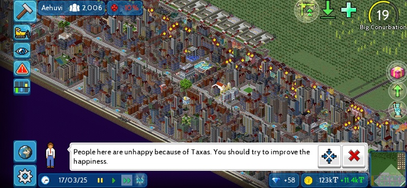 Cara Menaikkan Pajak di TheoTown 2
