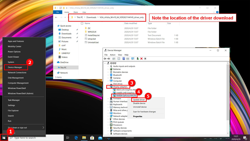 Cara Update Driver ASUS ROG lewat Device Manager