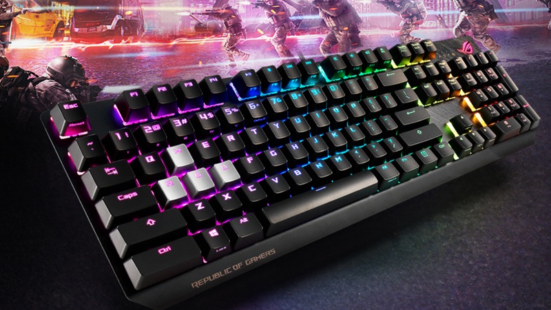 Cara mengatur RGB keyboard ASUS ROG lewat hotkeys