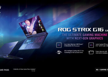 ROG Strix G16 G614 2025 - 1920x1080 px W11 GP - game fps di pc game pass