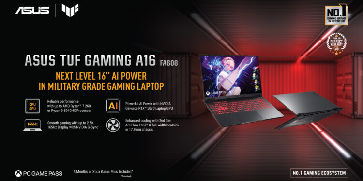 TUF Gaming A16 FA608 2026 - 1920x1080 px W11 GP