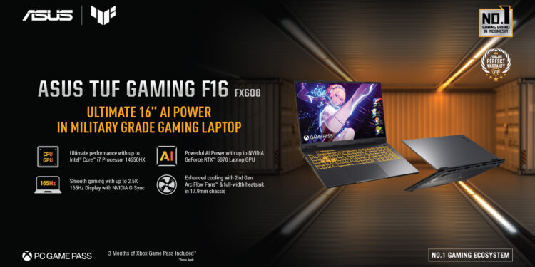 TUF Gaming F16 FX608 2026 - 1920x1080 px W11 GP