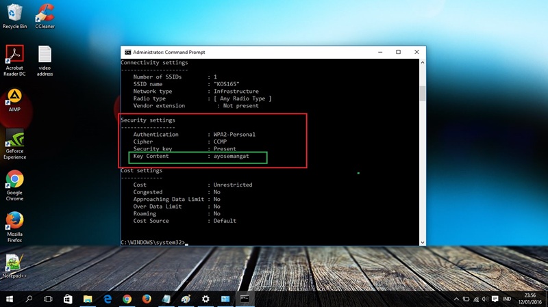 Cara Melihat Password WiFi di Laptop 2