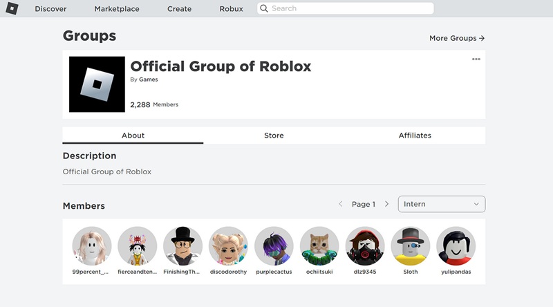 Cara Membuat Grup di Roblox 1