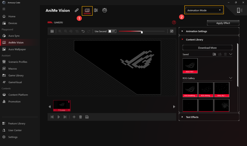 Cara Membuat AniMe Matrix di Laptop ROG 2
