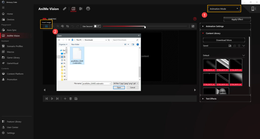 Cara Membuat AniMe Matrix di Laptop ROG 3