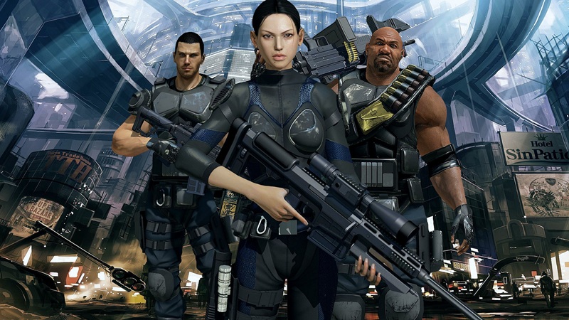 Binary Domain - game yang mirip pragmata