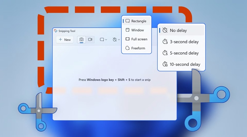Cara Screenshot di Laptop ASUS ROG 2 snipping tool