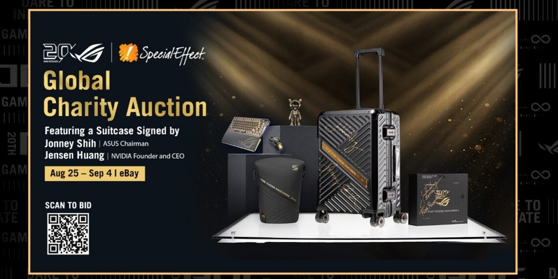 ASUS ROG Gelar Lelang Amal Global untuk Rayakan 20 Tahun Perjalanan ROG